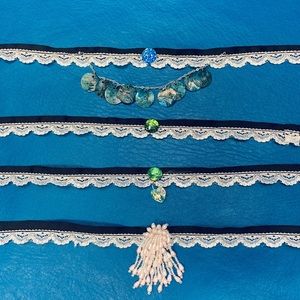 Chokers sold by each.